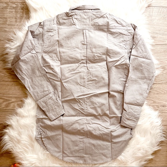 Talula Oxford Boyfriend Shirt - Pin Striped Oversized Fit - Picture 2 of 4